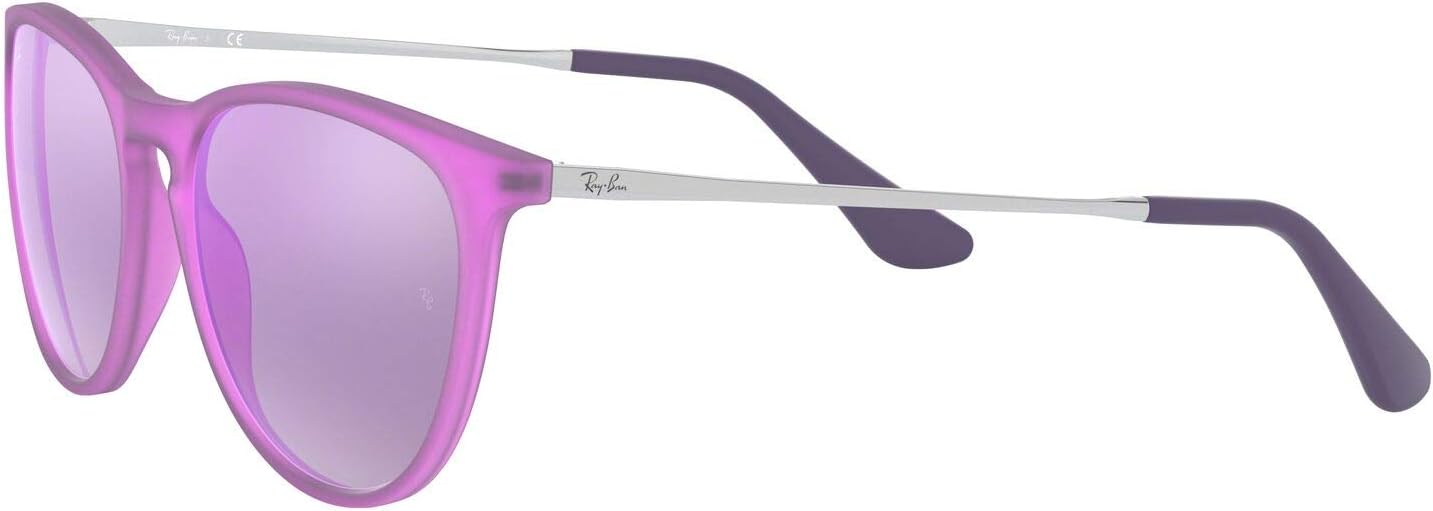 Ray-Ban Junior Kids' RJ9060s Erika Round Sunglasses - Image 3