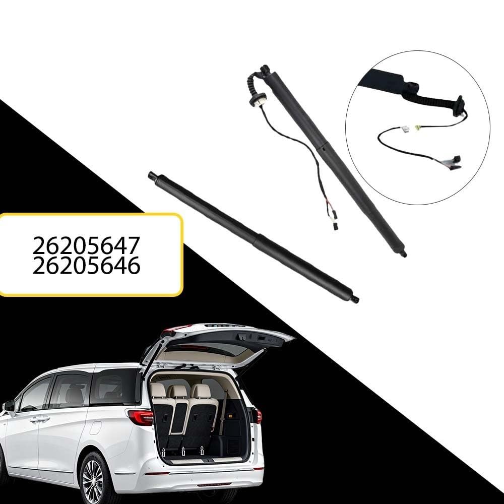 Tirante Portón Trasero Puntales eléctricos para puerta trasera aptos para Buick GL8 26205647 26205646 Puerta Trasera Gas(Pair)
