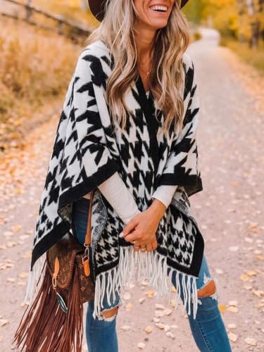 Image of Breezy Lane Shawl Wraps for Women Ponchos Ruana Wraps Cardigan