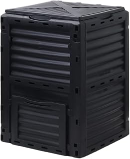 seathestars コンポスト 屋外 大型 家庭用 300L 生ごみ処理 落ち葉処理 肥料 作る 家庭用 自家製 有機肥料 堆肥製造器 家庭菜園 堆肥コンポスター