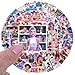 115pcs Stickers Cartoon Korean Idol Movie Stickers for Water Bottle Waterproof Vinyl Stickers for Teenagers and Adults Laptop Skateboard Phone Guitar Travel Case (115pcs Sticker)