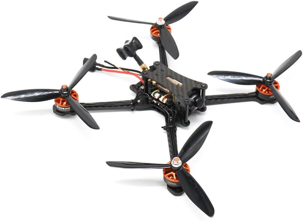6inch RC Drone 250mm Omnibus Quadcopter Drone with Camera F4 OSD 3-6S 2407 1850kv Quadcopter FPV Freestyle Racing Drone DIY (NO.119)