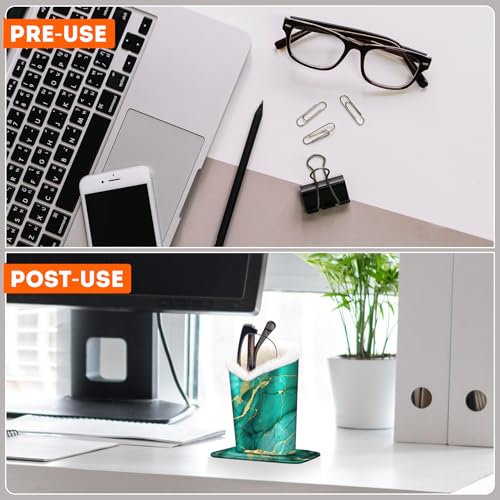 Image of Pack of 2 Plush Lined Eyeglasses Holder Stand Protective Glasses Case For Desks Or Nightstands (2 Pcs 008)