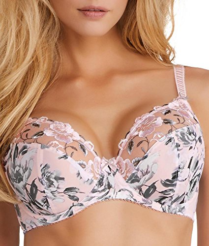 Fantasie Womens Caroline Underwire Plunge Bra, 30DD, Pink Haze