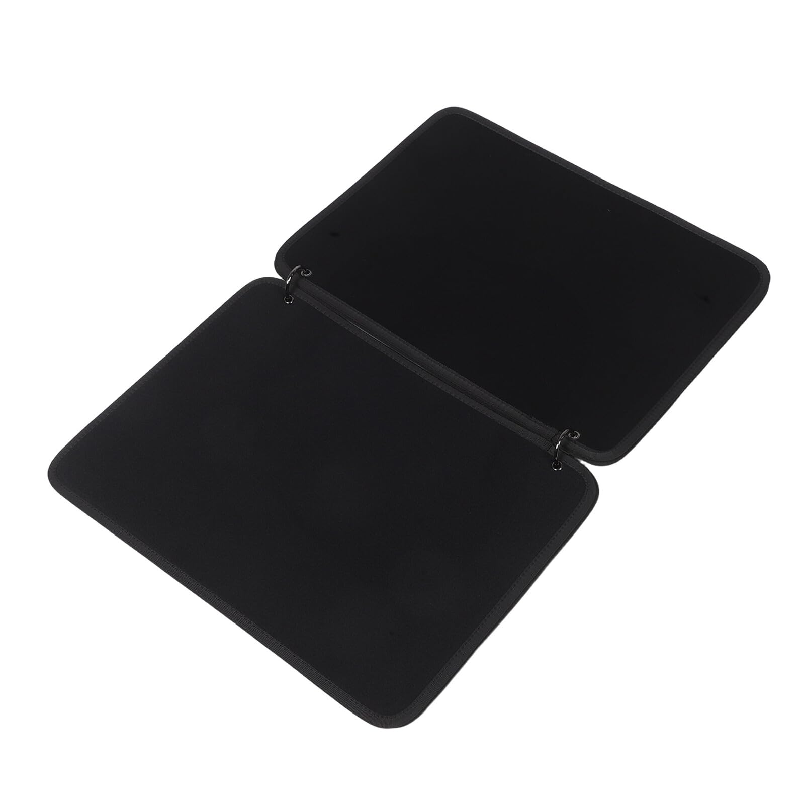 SHERCHPRY Présentoir à Écussons Auto-agrippant Kaki Format 42 X 32 Cm, Organiseur Patchs à Rabats avec Anneaux de Reliure, Porte-Badge Brassard Compact pour Collection et Rangement