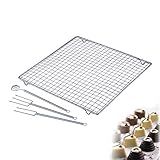 Lieferumfang: 1x Westmark Pralinen-/Dekorier-Set, Inkl. 1x Zweizinkige Tauchgabel, 1x Dreizinkige Tauchgabel, 1x Tauchspirale, 1x Abtropfgitter, 1x Rezepteheft, Material: Stahl/Rostfreier Edelstahl, Silber, 31472260