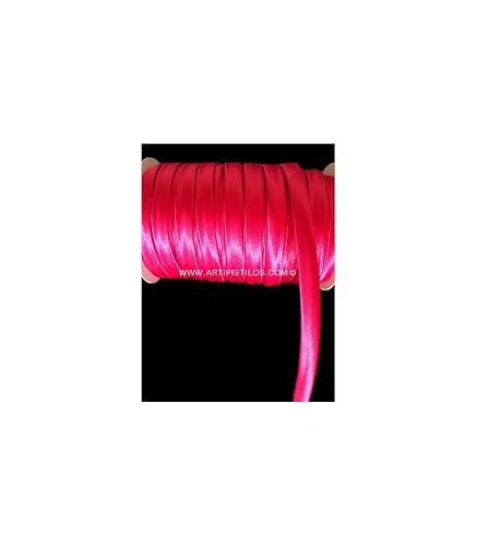 Artipistilos® Espagueti Raso 10 Mm. - 1 Metro De Largo X 10 Mm. De Ancho, Magenta - Espagueti Raso 10 Mm