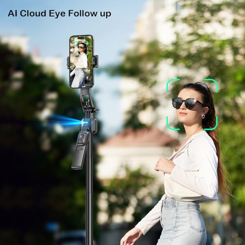 Trípode portátil de mano para iPhone y Android con cardán de 360° 2