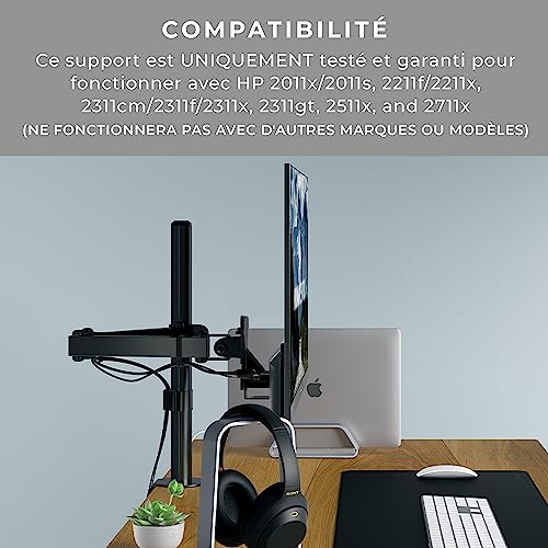 Fixation VESA pour écran HP 2211x afin de libérer votre bureau
