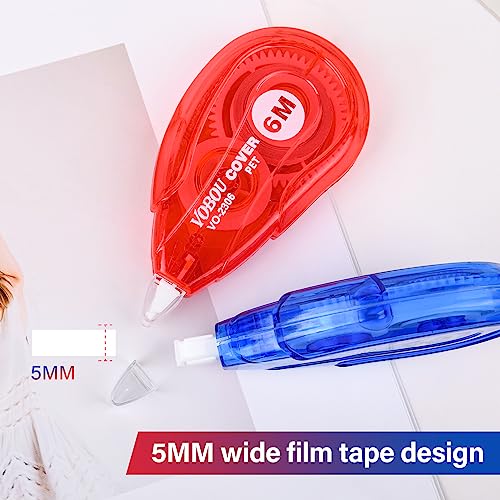 Temiary 5Pcs White Out Correction Tapes, Easy To Use Applicator For Instant - View #5