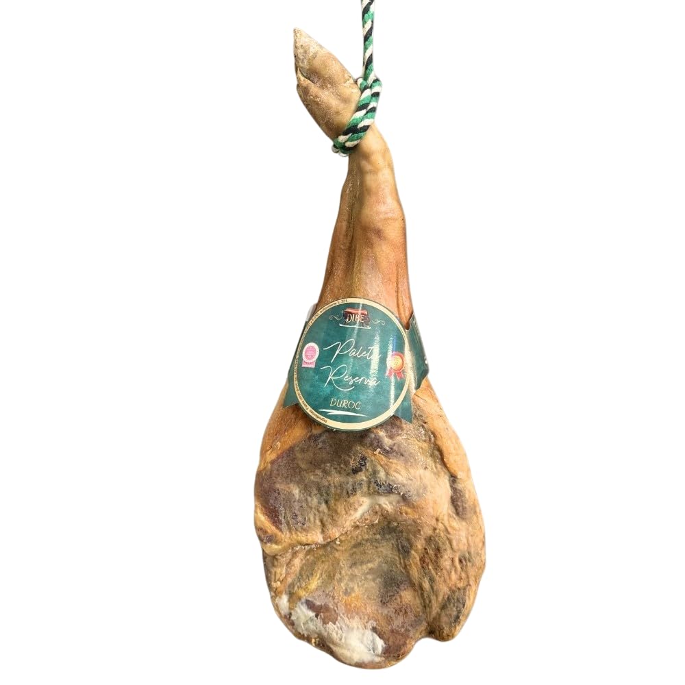 Paleta Reserva Duroc 4kg Jamón Curado Alta Gama | Carne Jugosa Tierna Sabor Intenso | Gourmet Empresas Navidad Cumpleaños