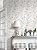 Hopepak Black and Cream White Wallpaper Floral Peel and Stick Wallpaper 17.3''x78.7'' Self Adhesive Removable Vintage Wall Paper for Bedroom Flower Boho Contact Paper for Cabinets Drawers Vinyl