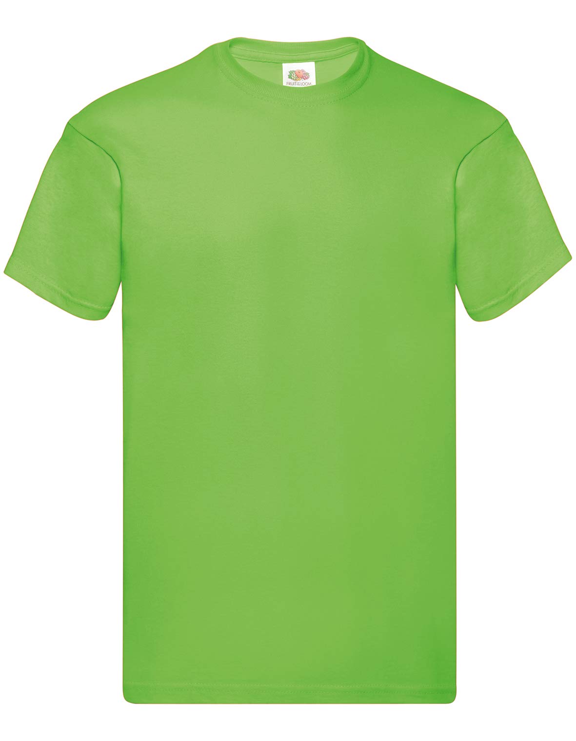 Fruit of the Loom Mens Screen Stars Original Full Cut Short Sleeve T-Shirt (XL) (Lime)