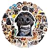 Aigemumy 50 PCS Funny Dog Stickers Cute Animal Sticker for Journaling Laptop Scrapbook Water Bottles Guitar Suitcase Phone Snowboard Waterproof Vinyl Gifts for Women Girl Kids Adult Teens #2