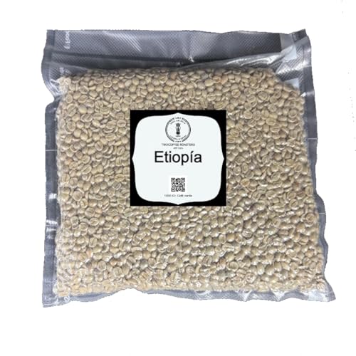 Café Etiopía en Grano Crudo, 1kg