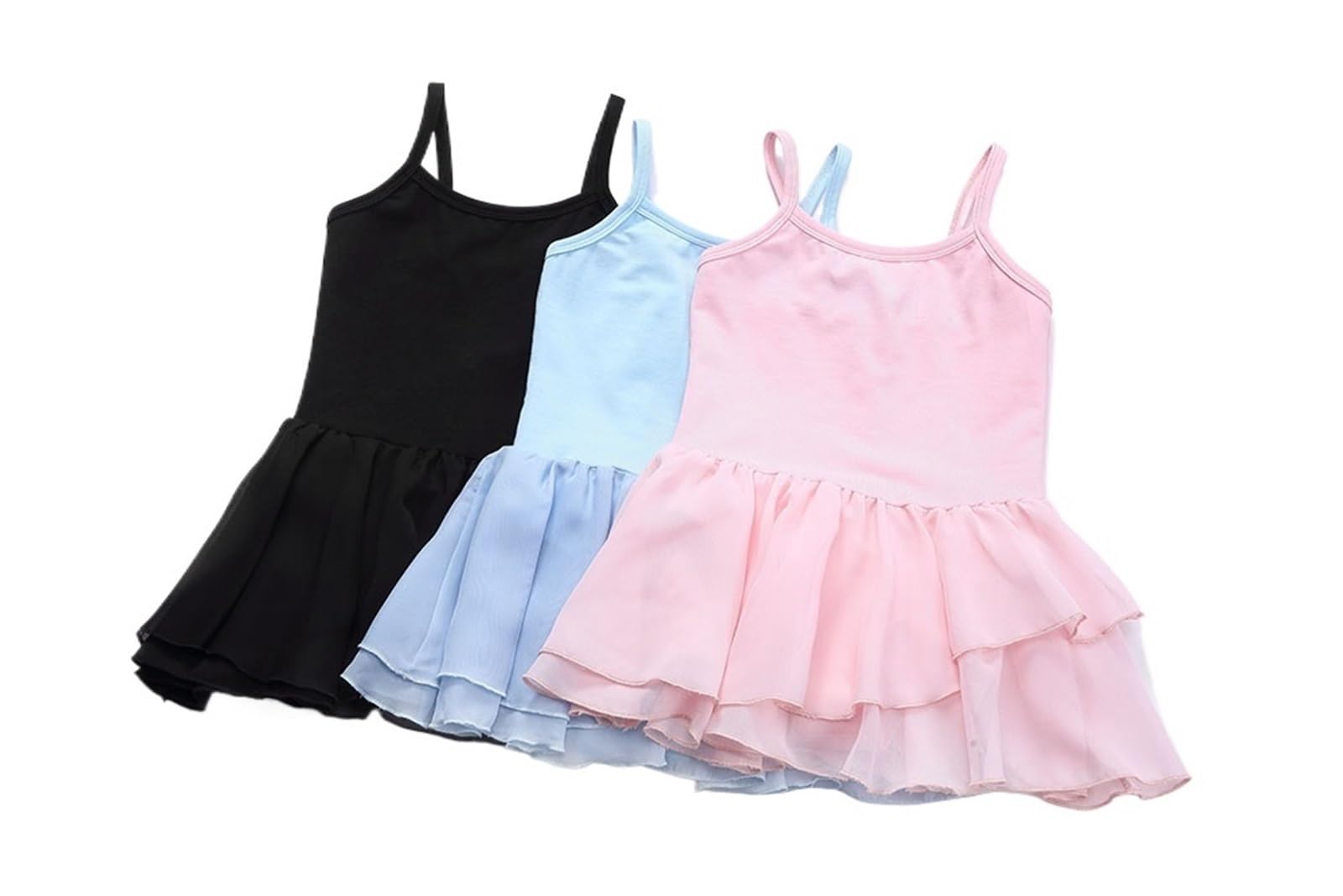 Maillot Gimnasia Ritmica Niña Mallas de ballet camisola for niñas, ropa de baile, vestido de gimnasia