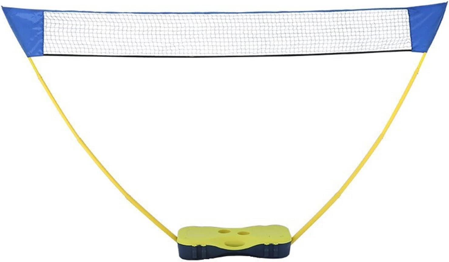 Portable Badminton Net with Portable Storage Base, Volleyball Tennis Net W Stand for Family Sport