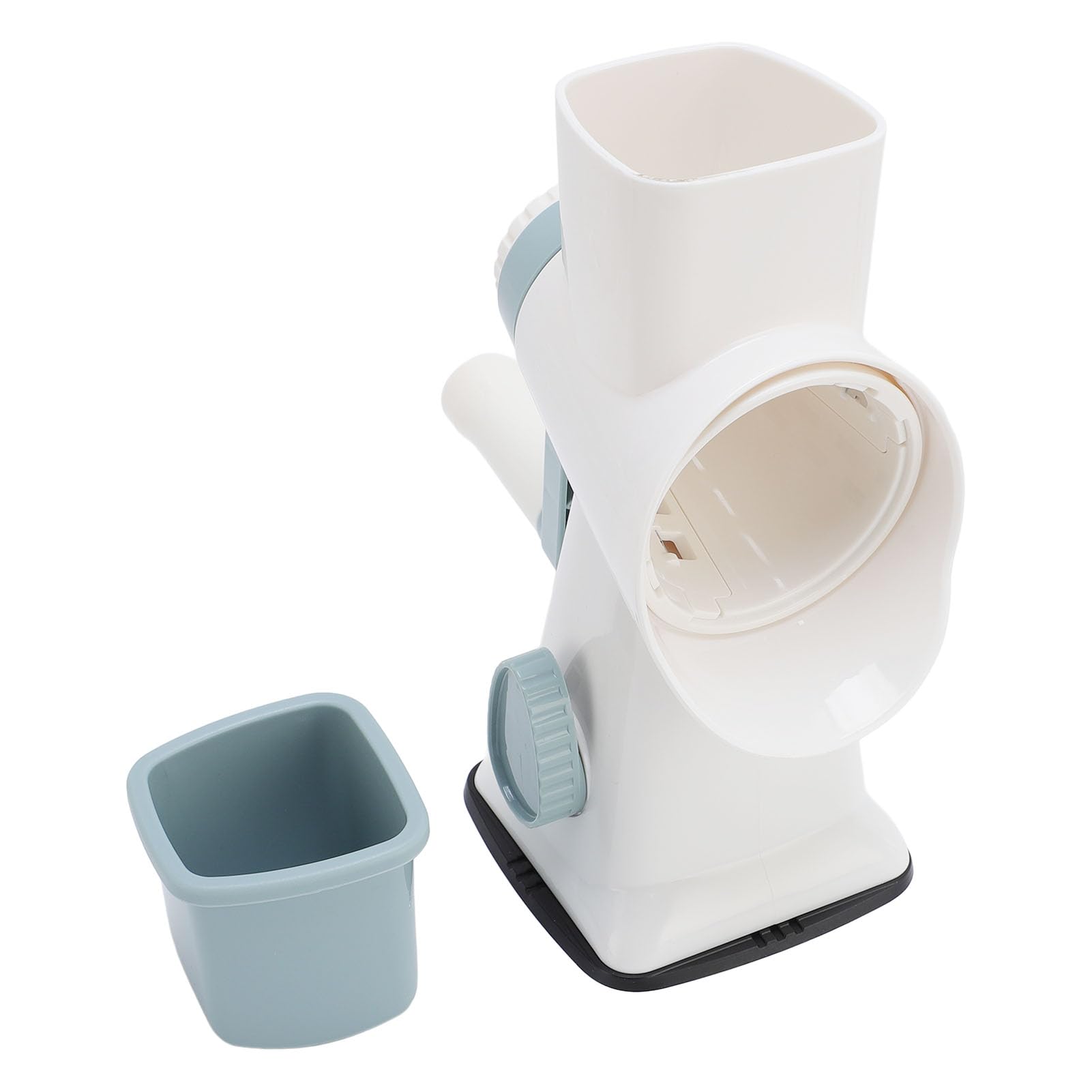 Manual Portable Hand Crank Manual Small Ice Crusher Shaved Ice Machine Detachable for Home Kitchen Outdoor Activities Commercial Stalls