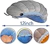 Hgplvxj Lifelike Insect Plush Toy, Pill Bug Stuffed Animal Plush Pillow Birthday Xmas Gift for Kids (Gray,12Inch) #3