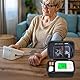 Elonbo Tragetasche für iHealth Track Smart Oberarm Blutdruckmessgerät, Wireless Bluetooth Blutdruckmessgerät Reise Schutztasche Aufbewahrungshalter, Mesh Tasche passt Range Manschette, Schwarz