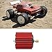 370 Brushed Motor with Heat Sink 2 Speed Metal Gear Brushed Motor with Heat Sink for WPL RC Car(red) Sportinggoods Car Model Accessories