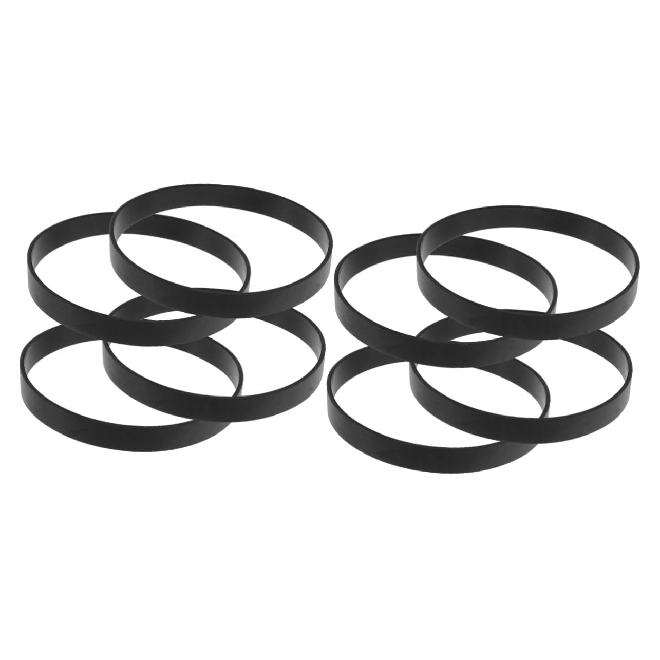OUNONA 8pcs Rubber Replacement Belts for Vacuum Cleaners Drive Transmission Belts Compatible Models Easy Installation High Precision Cleaner Gear