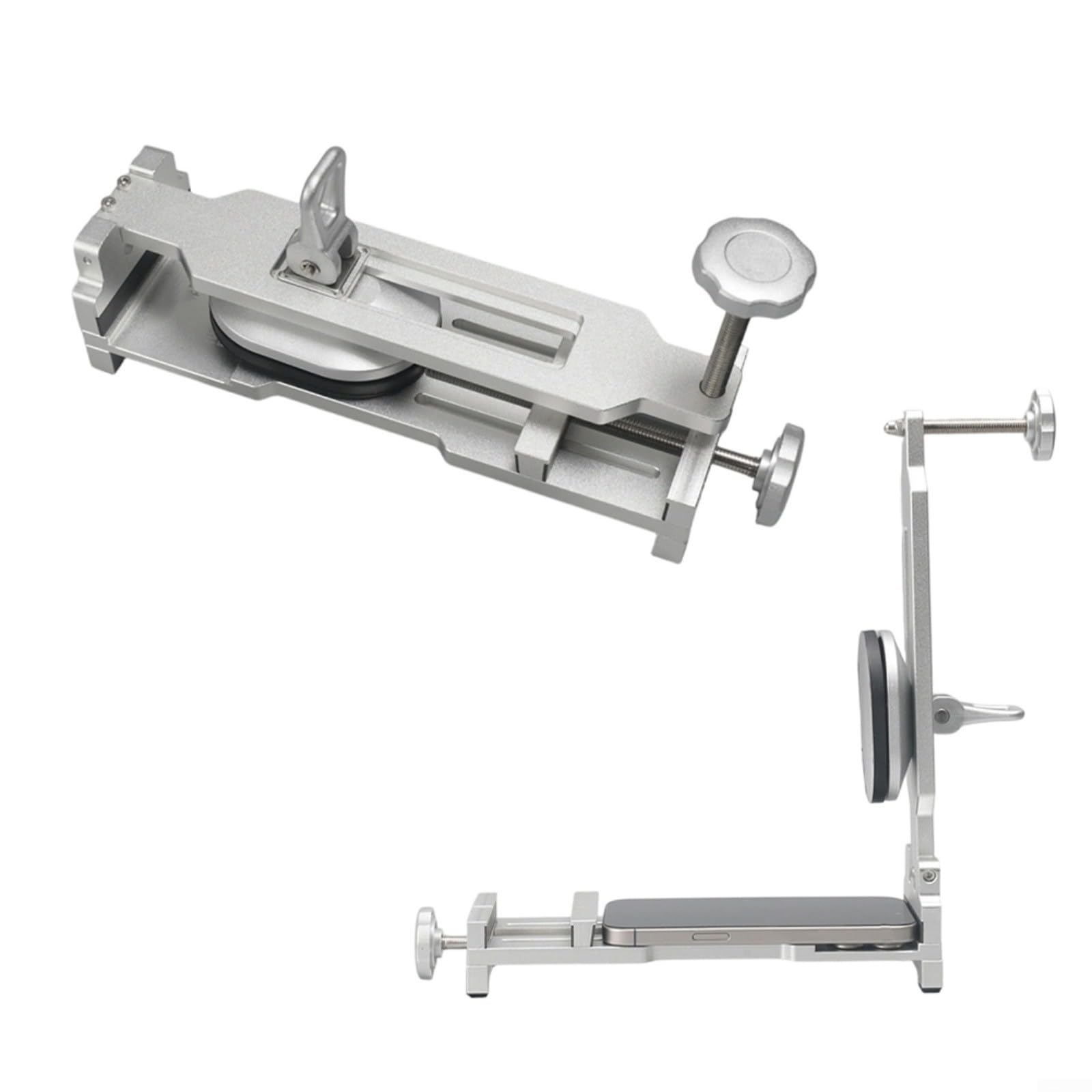 Splitter professionale W22 per rimozione LCD smartphone, non richiede calore, con grande ventosa, strumento in lega di alluminio per tecnici di riparazione, argento 210 x 70 x 50 mm