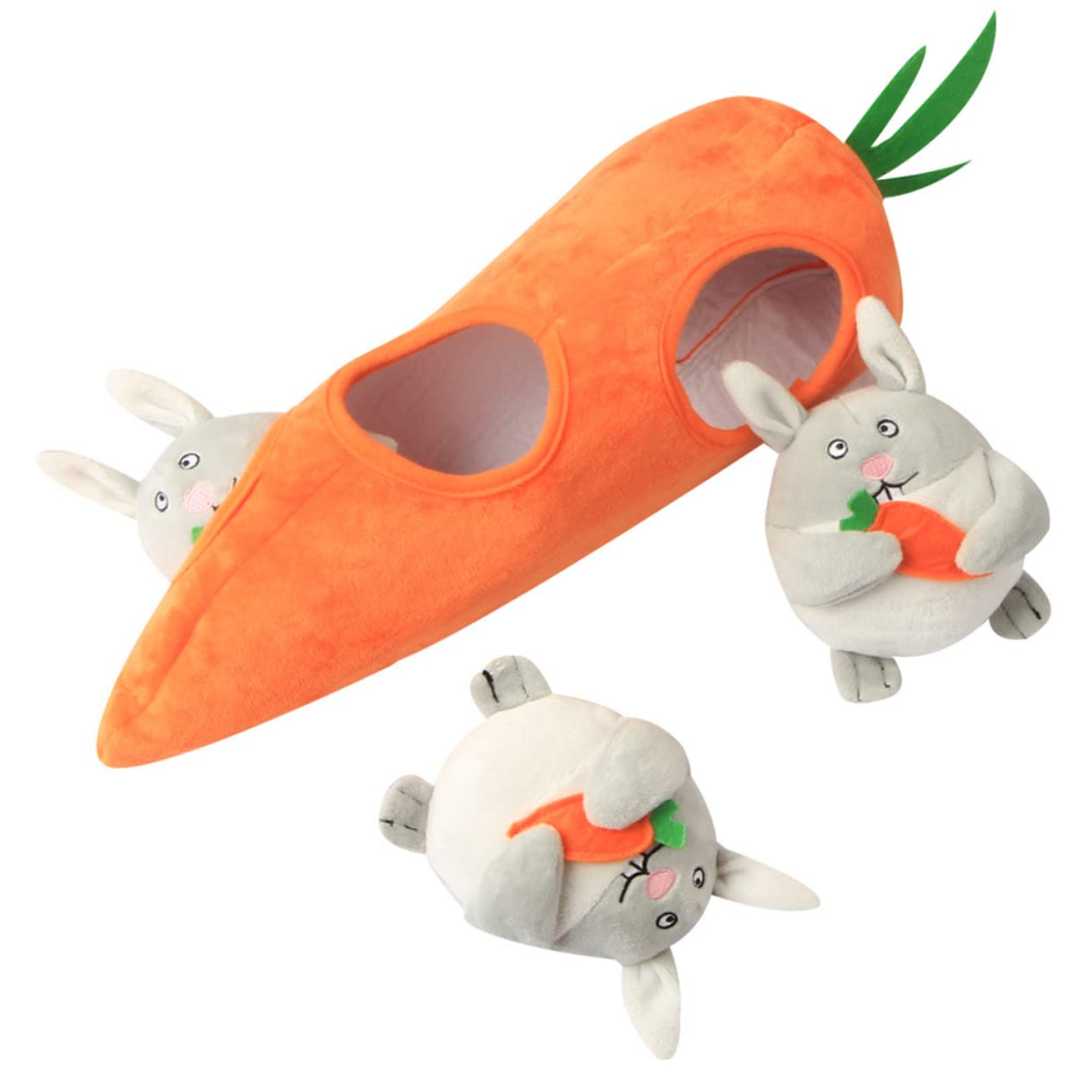 Didiseaon 2piezas Juguete De Peluche para Mascotas Ratón Chirriante y Masticable para Perros y Juguete Duradero para Entrenamiento y Casa