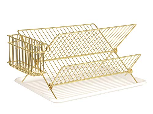 Escurreplatos Dorado