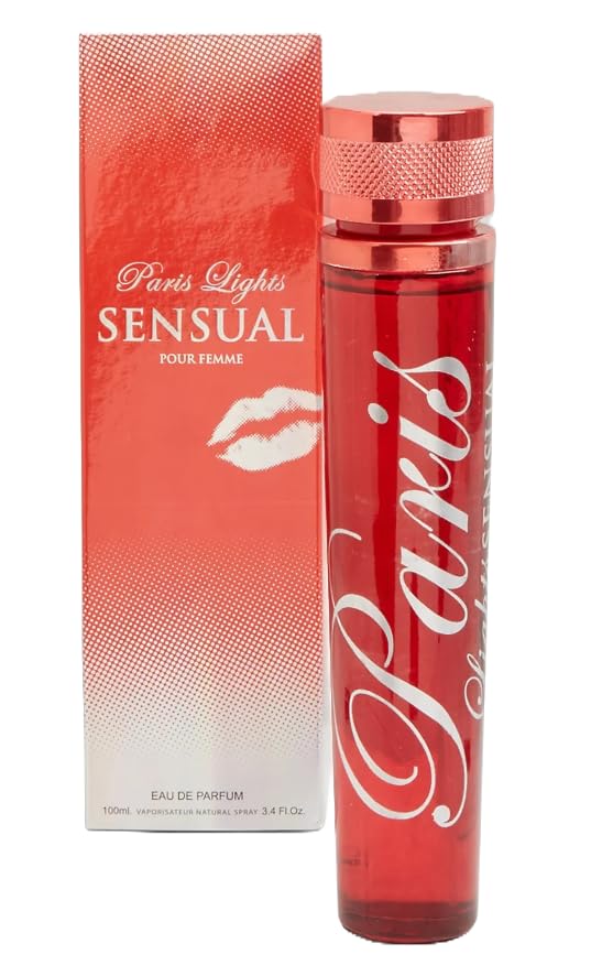 Women's cologne 3.4 Fl. Oz. Eau de Parfum Spray (PARIS LIGHTS SENSUAL)