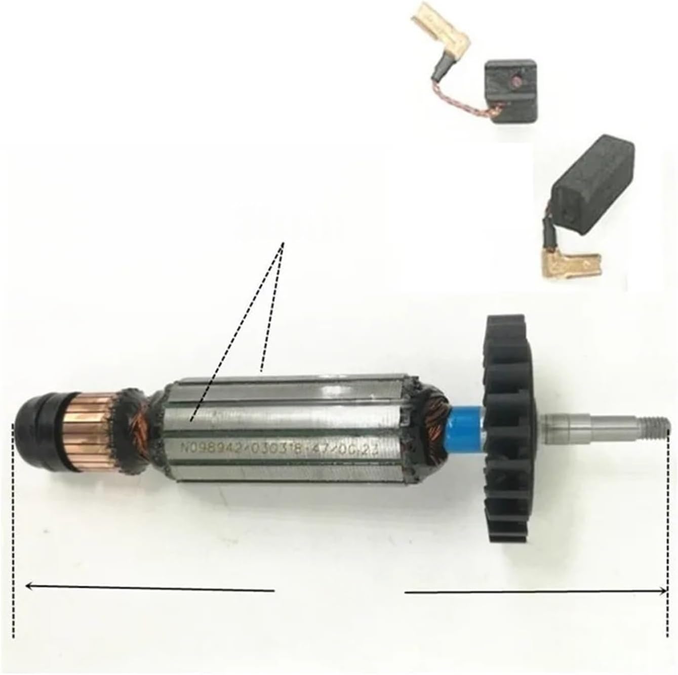 Armature Rotor for DWE4057 DWE4056 AC220-240V