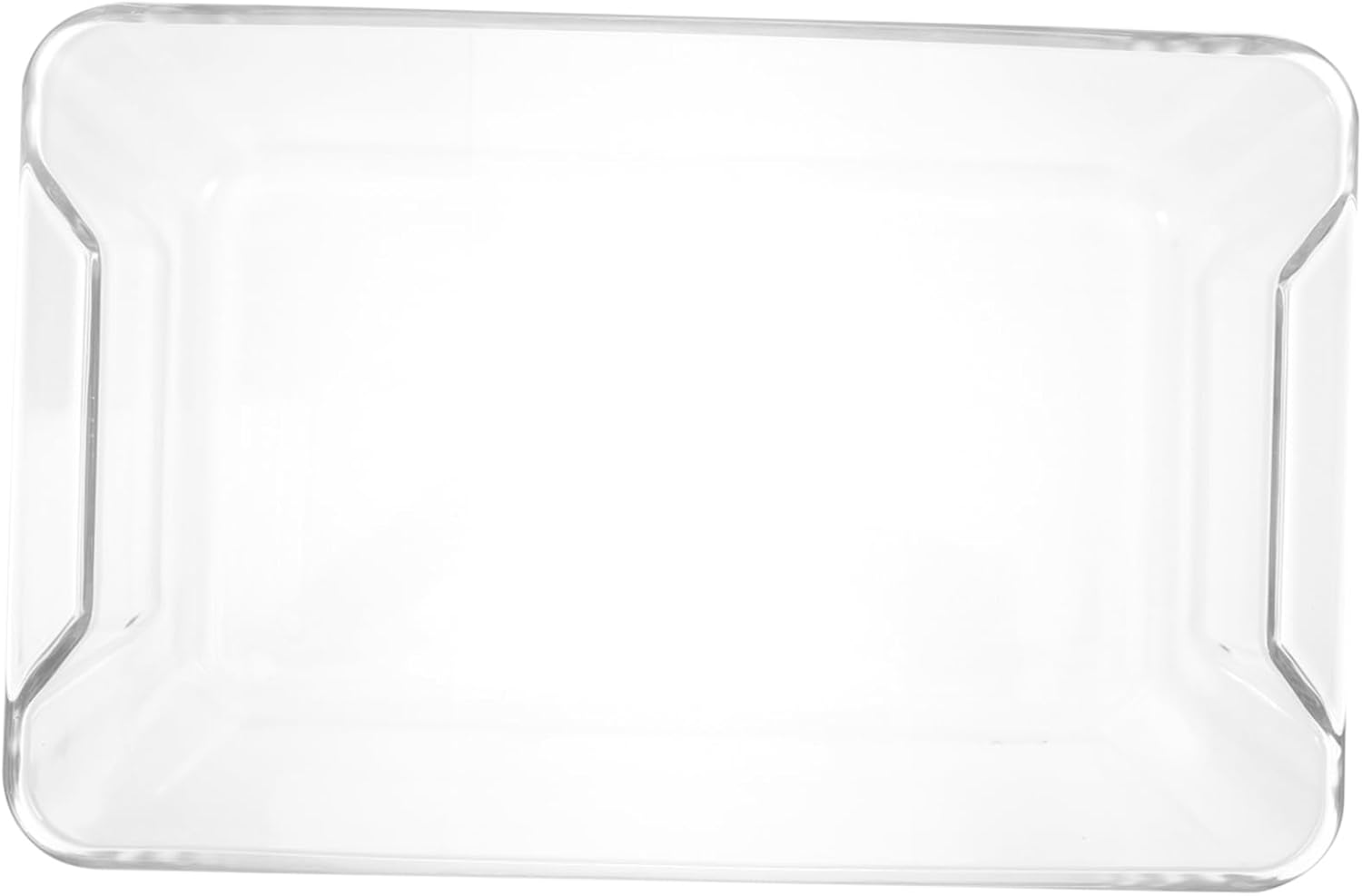 Cabilock Delicate Fish Steaming Dish Tempered Glass Serving Platter for Steaming Fruits and Snacks Food Storage Tray for Parties and Family Gatherings