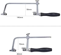 Vista 4 de Jeweler's Saw Frame Adjustable with 144 Blades Professional Jewelry Making Kit