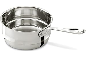 All-Clad Stainless Steel Double Boiler Insert with Lid