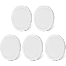 5PCS Jar Keep Fresh Plastic Lids Compatible with Weck, Lids for Weck 100mm Open Glass Jar, Fits Models 740, 741, 742, 743, 738, 739, 744, 745, 776, 748, 974