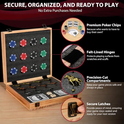 Juego de mesa Horse Racing Board Game miniatura 5
