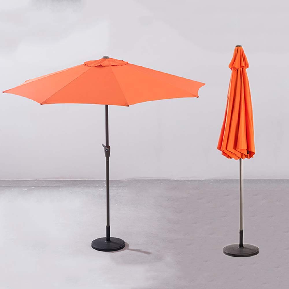 Okrągły Parasol Ogrodowy, Duży Parasol Ogrodowy, Osłona Plażowa, Wodoodporny Baldachim z 8 Solidnymi Ramionami