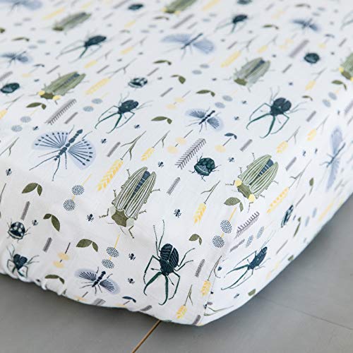 Graced Soft Luxuries COTTON-CRIB-SHEETS 100% Cotton Fitted Crib Sheet cover