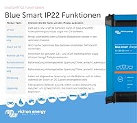 Victron Energy Blue Smart Batterie Ladegerät 12-Volt 30 Ampere 230V - Autobatterie Ladegerät - Batterieerhaltungsgerät und Desulfator - IP22 Geschützt - Bluetooth - 3 Ausgänge - CEE 7/7 – Ansicht 6