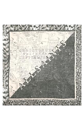 Women's Spitalfield Large Square Scarf, Fashion Shawl with Design, Wrap Scarf for Daily Wear, 100% Modal, Blush3