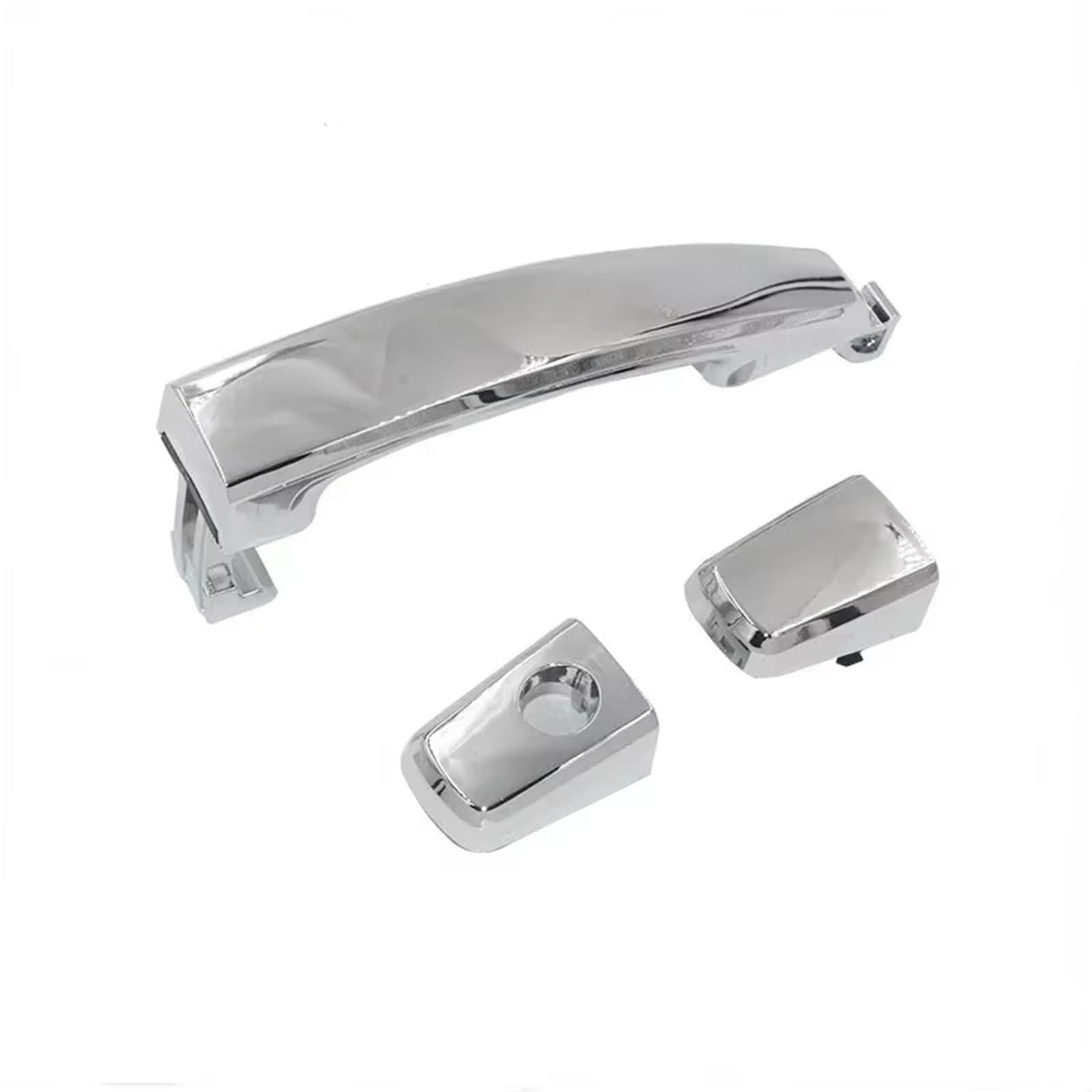 BYSKJZ Car Exterior Door Handle for Opel for Antara Front Rear Outer Exterior Door Open Outside Door Knob Left Right Accessories(1pc Door Handle)