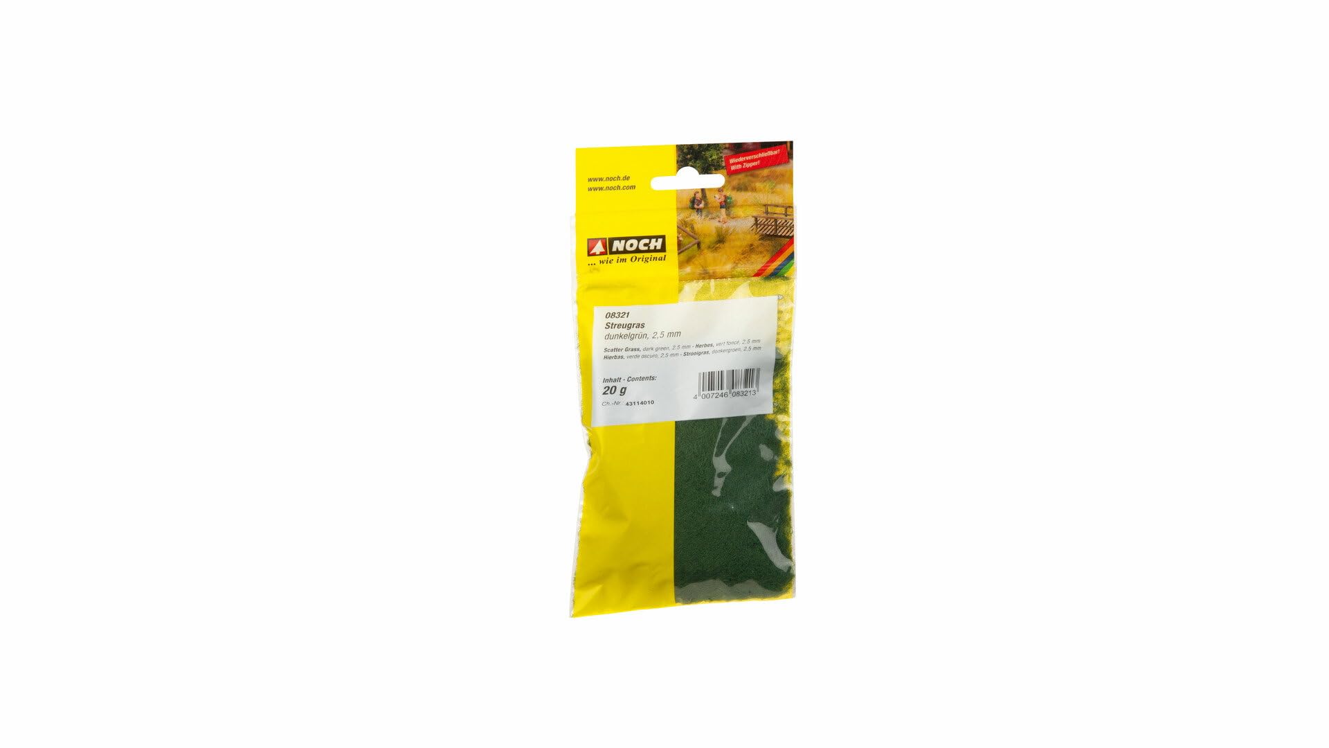 Noch 08321 2.5 mm Dark Green Scatter Grass Model