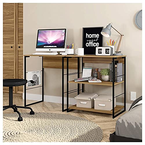 APARADOR 3 PRATELEIRAS 68CM EM AÇO INDUSTRIAL FABRICK - LÂMINA MEL - CAEMMUN