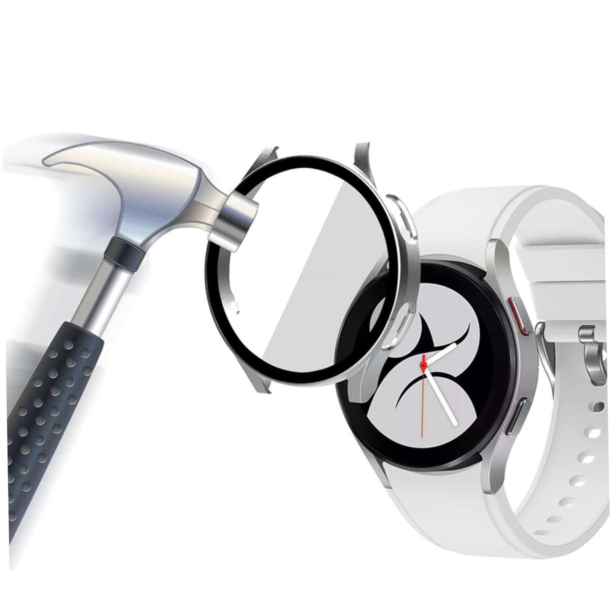 DOITOOL 10 Pièces Boîtier de Montre Pare-Chocs Montre Intelligente Cas Regardez s intelligentes Coque de Protection Regarder la Coque de l'écran Difficile protéger Coquille PC