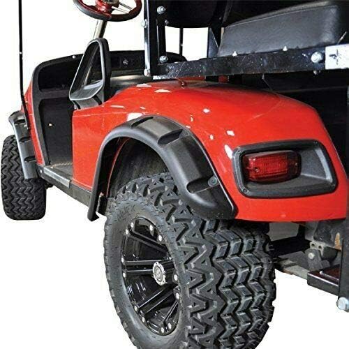 E Z Go GOLF CART PART TXT Golf Cart FENDER FLARES set of 4 1996-Up Gas/Electric