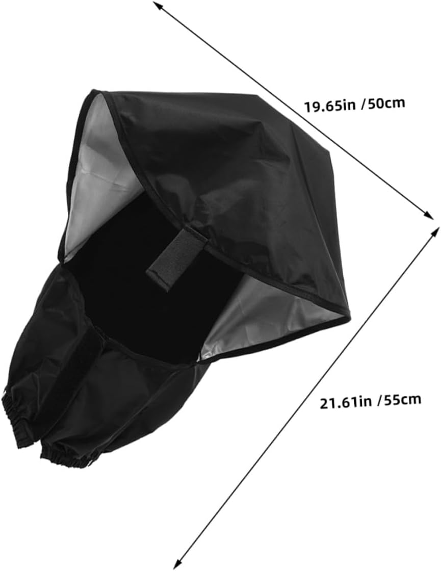 BESPORTBLE 4pcs Golf Bag Rain Hood Lightweight Oxford Cloth Protector Quick Setup Weatherproof Shield for Golf Clubs Outdoor Play