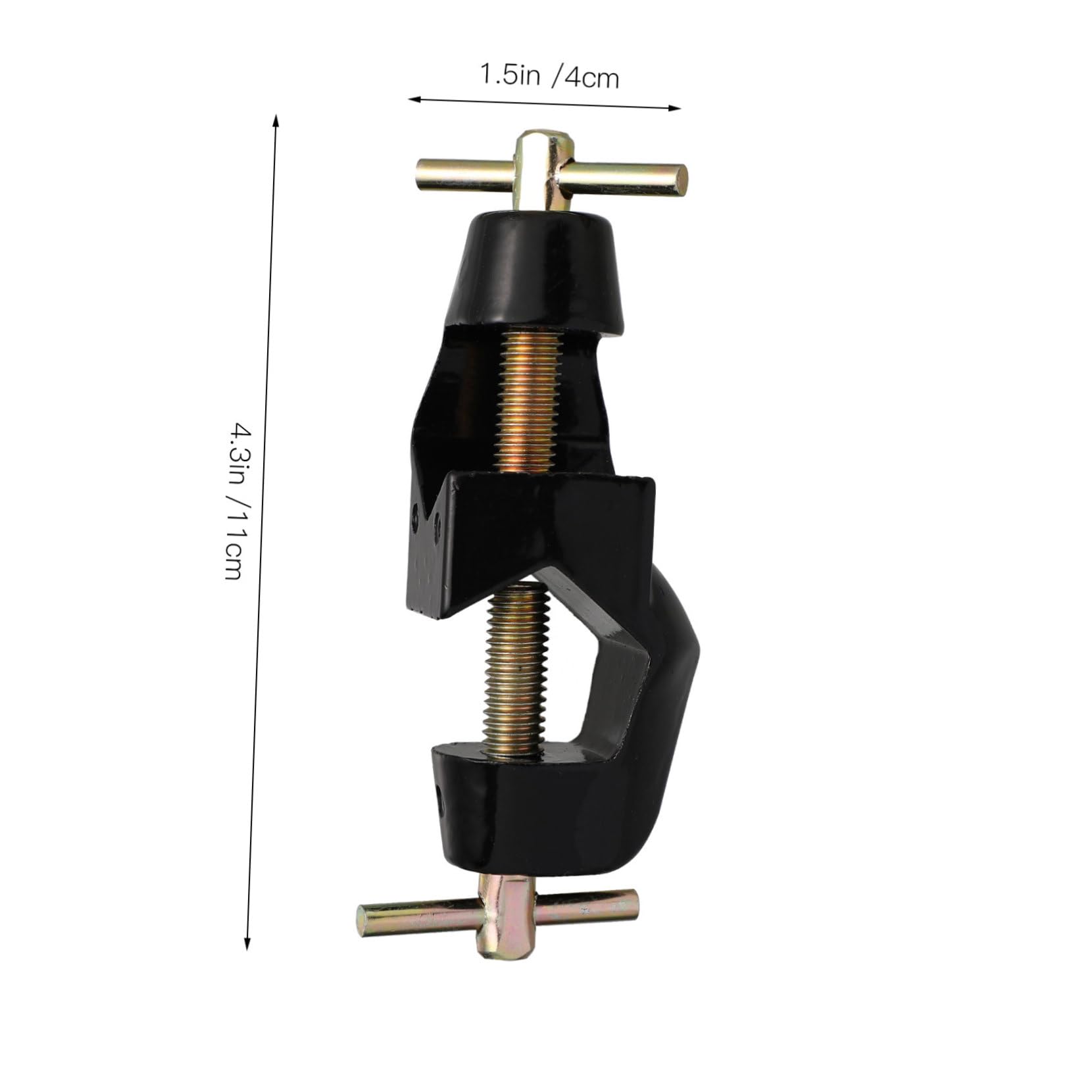 Pince Croisée de Laboratoire en Alliage de Zinc Noir, Fixation Stable pour Support de Tube à Essai, Lot de 2, pour Usage en Laboratoire Domicile