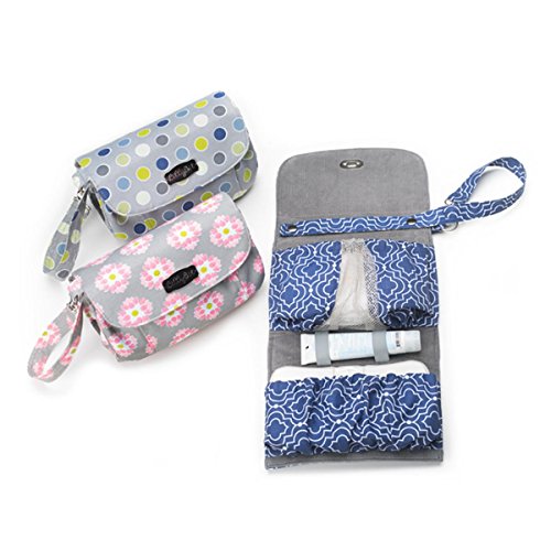 DEMDACO Lillybit Bolsa para Pañales Floral miniatura 4