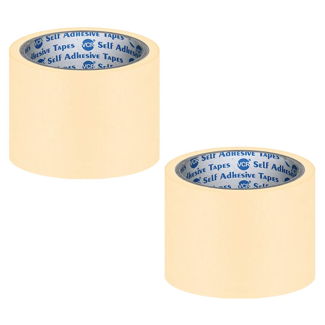 VCR Masking Tape - 18 Meters in Length 72mm / 3" Width - 2 Rolls Per Pack - Easy Tear Tape, Best for Carpenter, Labelling, Painting and leaves no residue after a peel. (B08Y74RRBP) Amazon Price History, Amazon Price Tracker