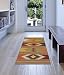 Vilber Bohemian Kilim 2576 Alfombra, Vinilo, Multicolor, 75x120x0.2cm